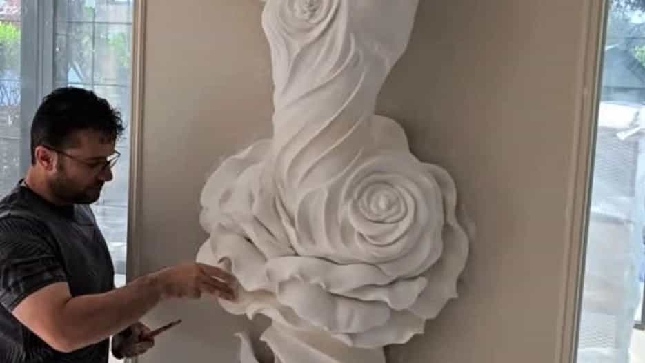 ساخت انواع مجسمه گچی در اردبیل